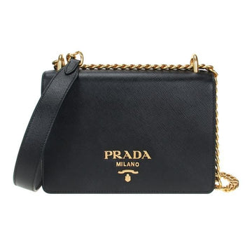 Prada Saffiano Chain Shoulder Bag stamp: 1BD133 2EDV F0002 V COO 29605510