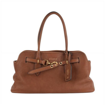 MIU MIU アヴァンチュール ナパ ラージ トートバッグ F0316 136266365