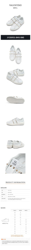 Valentino Rockstud Untitled Men's Sneakers 1Y2S0931-BHS-0BO 35641247 [P]