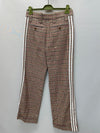 Gucci x Adidas Horsebit Check Three-Stripe Wool Pants 46 136358341 [P]