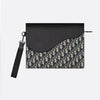 Dior Saddle A5 Triangle Pouch / Men's Clutch Bag 136454048 [P]