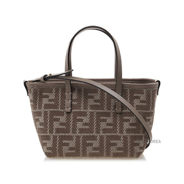 FENDI Jacquard Mini Tote Bag F1SNP SS25 136455047 [P]