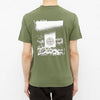 STONE ISLAND Kaki Backprint Logo T-Shirt 72152NS84 V0058 45118175 [P]