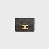 Celine Triomphe Flap Card Holder - Triomphe Canvas 10I582CPJ 04LU 136460093 [P]