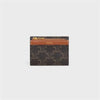 CELINE Triomphe Münz Kompakt Geldbörse - Triomphe Canvas 10I652DS3 04LU 136460094 [P]