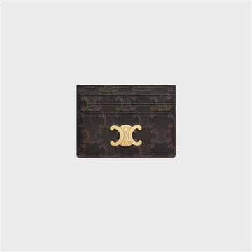 Celine Triomphe Card Holder - Triomphe Canvas 10L832CQH 04LU 136460102 [P]