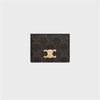 Celine Triomphe Card Holder - Triomphe Canvas 10L832CQH 04LU 136460102 [P]
