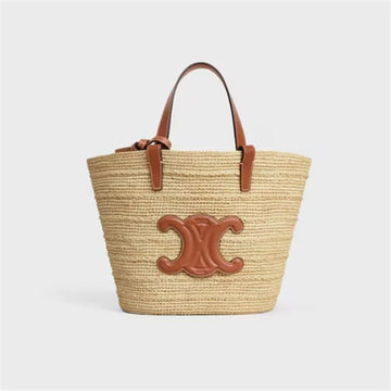 CELINE Tine Suppl Classic Panier - Rafia Kalbsleder stamp: 115802FF7 04LU 136460121 [P]
