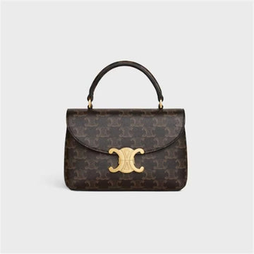 CELINE Tina Nino Bag - Triomphe Canvas 118112FRH 04LU / Damen Tote- und Schultertasche 136460124 [P]