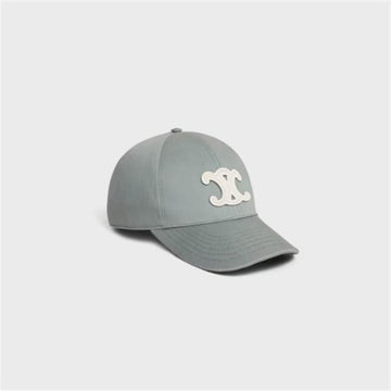 Celine Triomphe Baseball Cap - Washed Cotton 2AUT6234X 06BZ 136460152 [P]