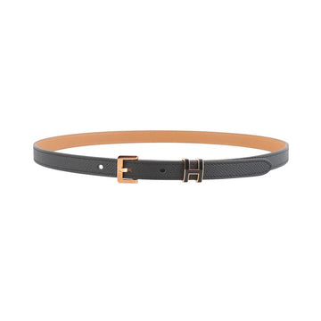 HERMES Rosegold Noir Epsom Pop H15 Gürtel 75 W 35049Y-3 136478804