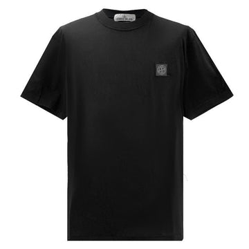 Stone Island Garment Dyed Pisato Logo Patch Short Sleeve T-Shirt 101523757 51113932