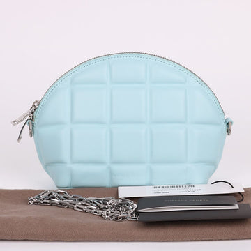 BOTTEGA VENETA Padded Chain Crossbody Mint 12345 136491647