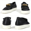 GIUSEPPE ZANOTTI RM6045 NERO ゴールドチェーン スリッポン 57144971 [P]