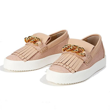 GIUSEPPE ZANOTTI SHEL Gold Chain Sneakers RS7026 57144999