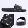 GIUSEPPE ZANOTTI ロゴスリッパ NERO/BIANCO 37 57145040 [P]