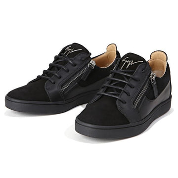 GIUSEPPE ZANOTTI RW70002 NERO Sneakers aus schwarzem Samt 57145028