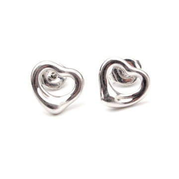 Tiffany & Co Tiffany 925 Silver Open Heart Earrings 136533838