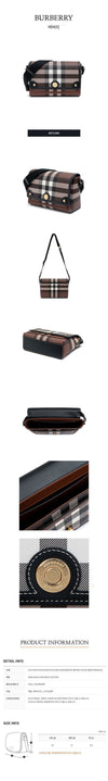 Burberry Check Note Shoulder Bag 56711777 [P]