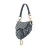 DIOR M0446CTZQ Blau Oblique Satteltasche Mittel + S8553CBTE Gurt 35071 136573331 [P]