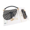 DIOR M0446CTZQ Blau Oblique Satteltasche Mittel + S8553CBTE Gurt 35071 136573331 [P]