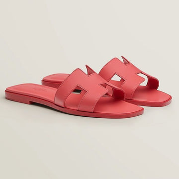 Hermes ORAN Sandals Pink 136589121