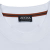 ZEGNA E7364 A777 N01 SS25 男性 クルーネック ソリッド Tシャツ 136610992 [P]