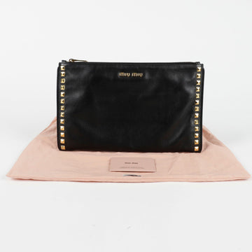 MIU MIU RP0373 スタッズ クラッチ 136175947