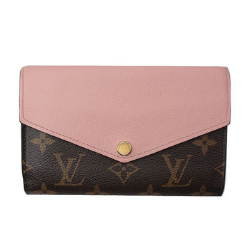 Louis Vuitton Monogram Pink Flap wallet 136613223