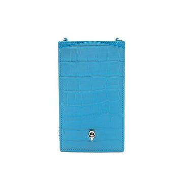 ALEXANDER MCQUEEN Skull Phone Holder Chain Crossbody Bag L426524 136619016