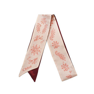 Chloe Vandoe Skinny Twill Silk Scarf 144593957 [P]