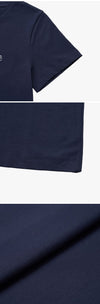 APC Dunkelblaues Kurzarm-T-Shirt 144730719 [P]