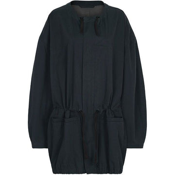 LEMAIRE Charcoal Zip Parka Crewneck Jacket OW1129 LF1352 980 137647213