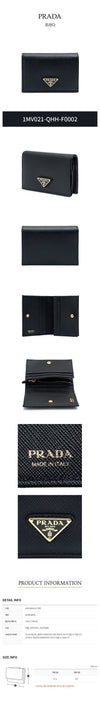 PRADA トライアングルロゴ二つ折り財布 1MV021-QHH-F0002 78987666 [P]