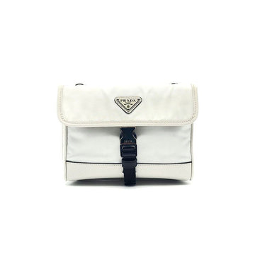 PRADA サフィアーノリナイロンフォンホルダーラウンドバッグ 2ZH108 L709906 136627324