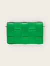 Bottega Veneta Parquet Green Pocket Pouch Strap Cassette Bag 137668283 [P]