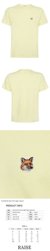 MAISON KITSUNE Logo T-Shirt Lichtgelb IM00111KJ0008 P720 49391332 [P]