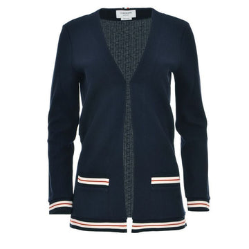 THOM BROWNE Cardigan mit V-Ausschnitt FJT265A J0068 415 48463311