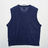 stussy Linen Knit Vest Blue (117234 BLUE) 137671200 [P]