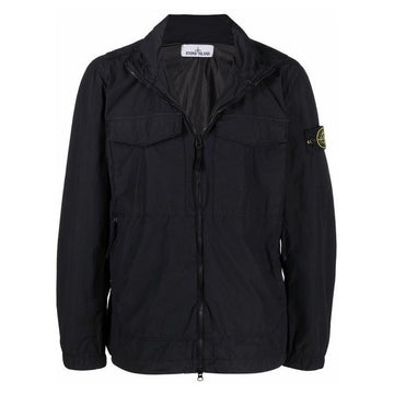 Stone Island Stone 22SS Wappen Naslan Light Watro Hooded Jacket Black 761540532 V0029 30009857