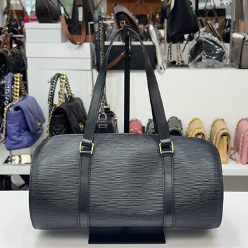 Louis Vuitton Épi Souffle Papillon Black Tote Bag 137763350