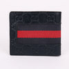 Gucci Navy Cima Leather Men's Wallet 408827 137816945 [P]