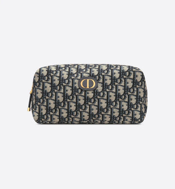 DIOR 30 Montaigne Venus Pouch Blau Oblique Jacquard 137829954 [P]