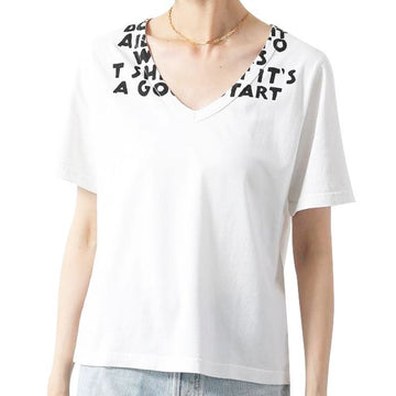 Maison Margiela SIDA V-neck Short Sleeve T-shirt 137860591