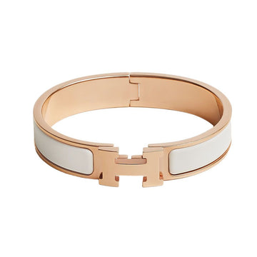 Hermes Clickash Bracelet White Rose Gold H700001FO31PM 147374666 [P]