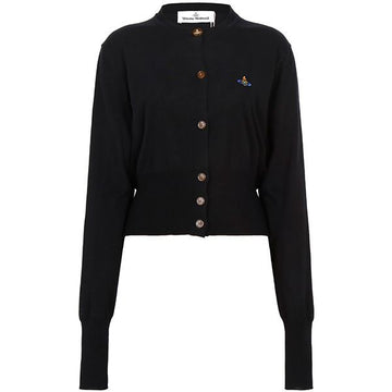 Vivienne Westwood Black Cropped Cardigan 137863464