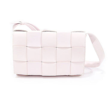 Bottega Veneta 578004 Bliss Washed Pink Intrecciato Woven Cassette Crossbody Bag 137863812