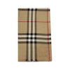 Burberry Checked Wool Silk Scarf Beige 8078779 127469724 [P]