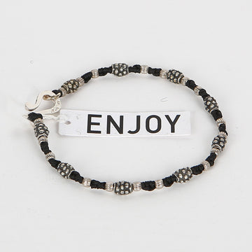 ENJOY UOMO Z21 NERO Men's Bracelet 137973784