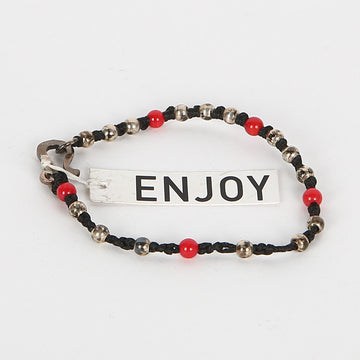 ENJOY DONNA R15 ROSSO Vintage Women's Bracelet 137974775